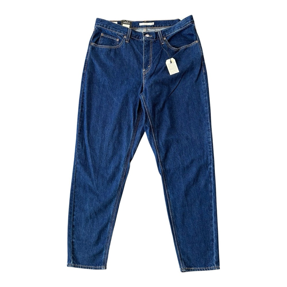 Levis Jean Womens‎ 14 W 80s Mom Premium 100% Cotton Denim Tapered 36X32 Classic